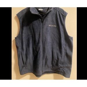 Columbia Navy Fleece Vest